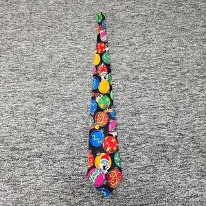 Vintage 1994 Looney Tunes Mania Christmas Tie Holiday Ornaments Bugs Sylvester T